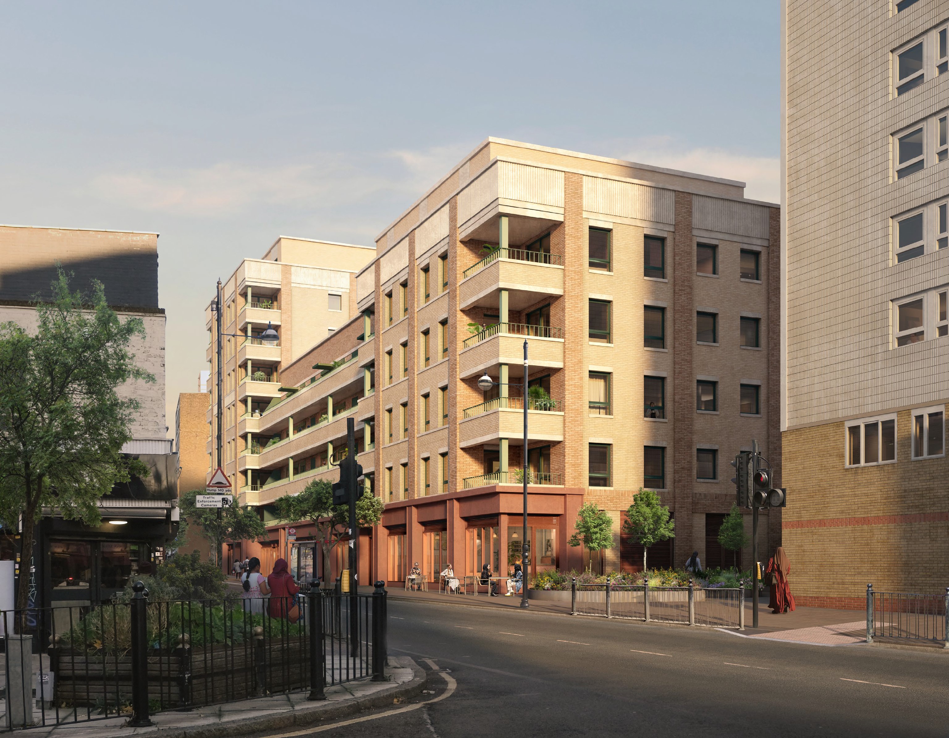 View from Roman Road West