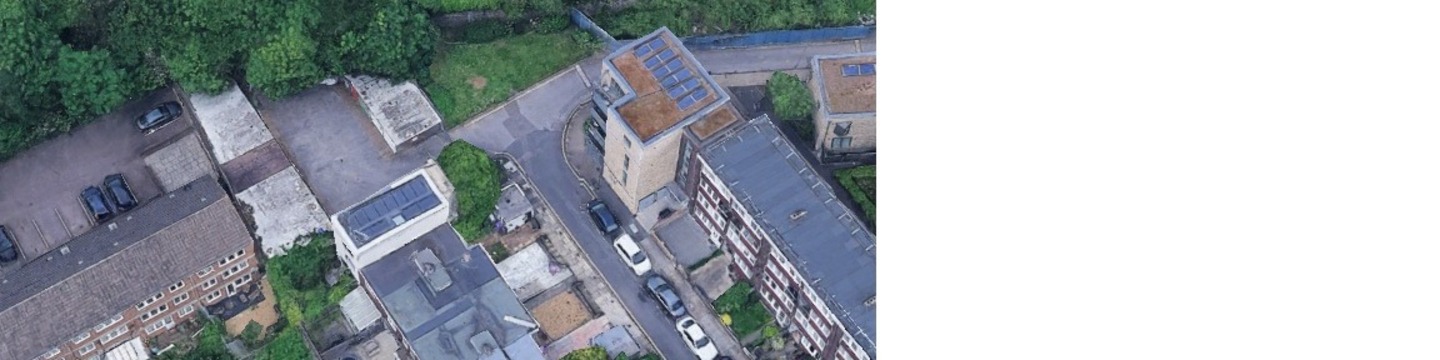 Arial image of site